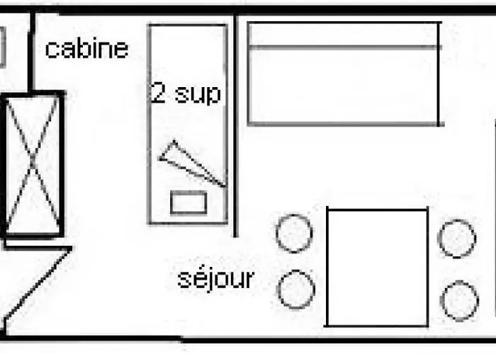 Aime 2000 - 3/4 Pers - Aime 2000 Diamant- Plagne Aime 2000 - H49a2 Mae-9544 * 拉普拉涅
